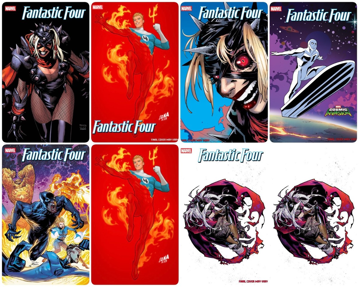 FANTASTIC FOUR #8 **COVER SELECT**[1:25] [1:50] PRESALE 02/18/2026