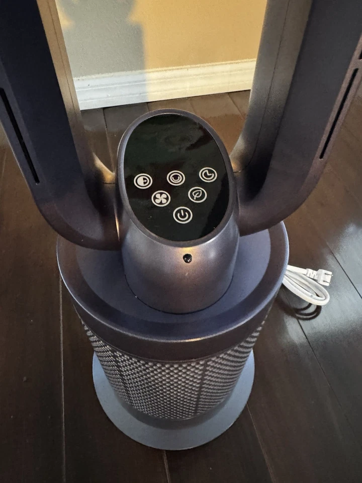 Bladeless Tower Fan Heater Oscillating Cooling & Heating, Remote Control, Timer - Image 2 of 4