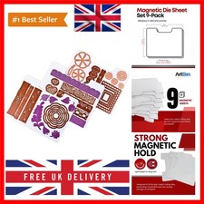 6979AA Magnetic Die Sheet Set 9-Pack, Die Organizers, Magnetic Organizer Shee...