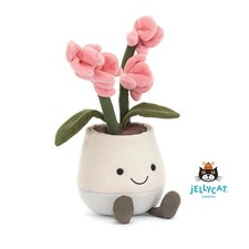 Jellycat. Amuseables Pink Orchid. Genuine. Brand New With Tags And Bag.