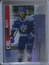 2023-24 Upper Deck SP Game Used CHL Edition Quentin Musty #SA-QM 1 of 1 True 1/1