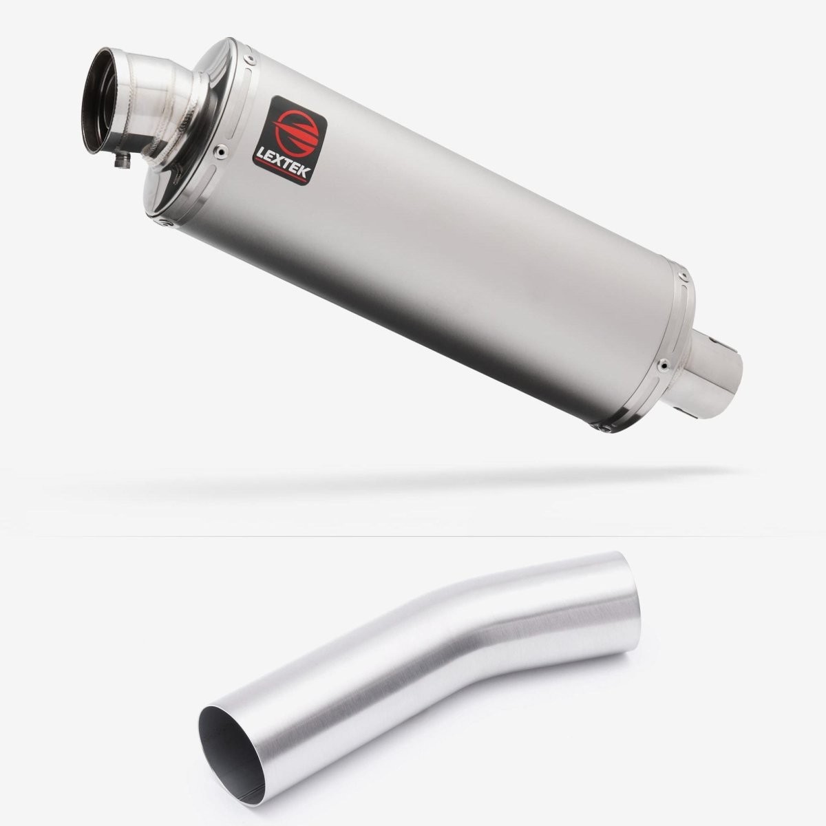 Lextek Slip-on S/Steel 350mm Exhaust for Kawasaki ZX-10R Ninja 08-10