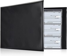 7 Ring Business Check Book Binder, 600 Checks...