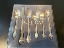 Oneida Affection silver plated kids 6 piece progress set