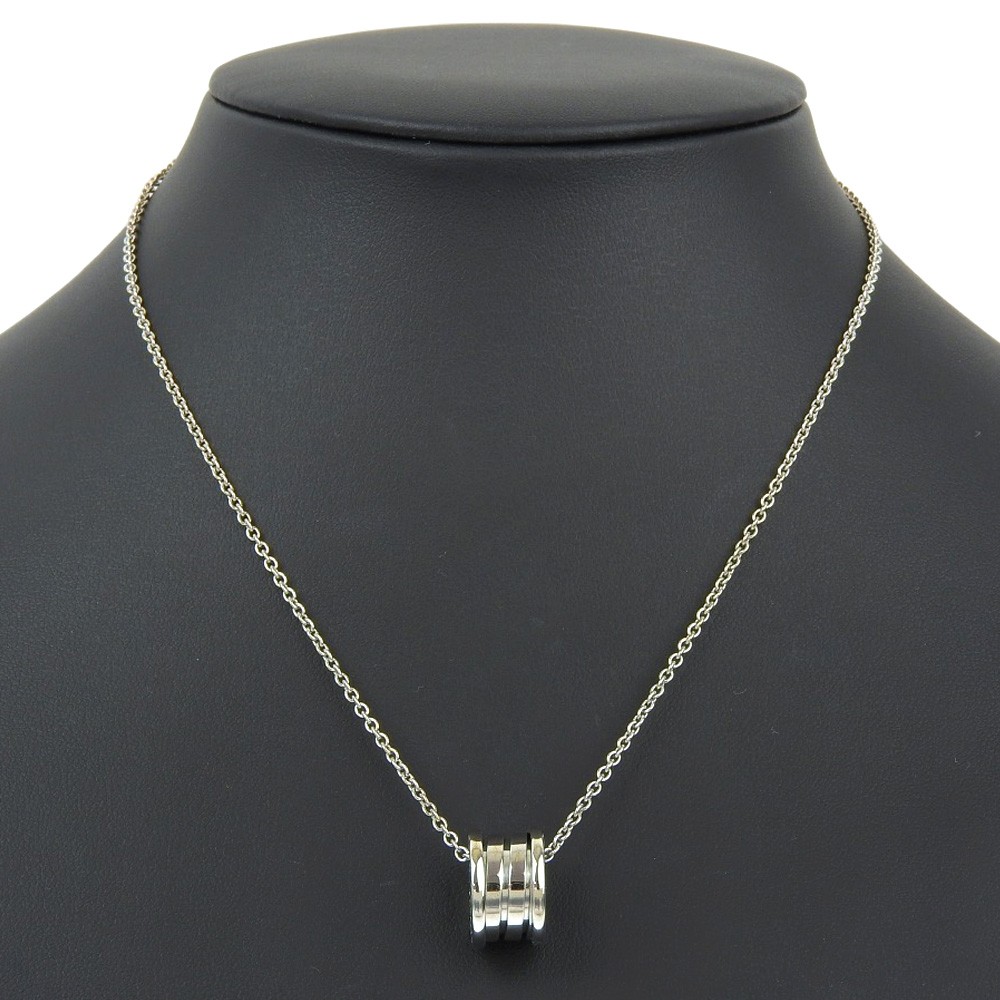 BVLGARI B-Zero1 Necklace Be zero one K18 white gold 11.7g
