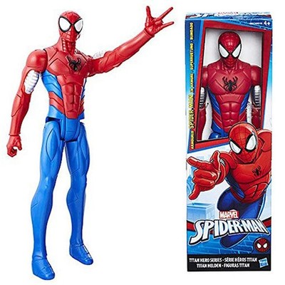 Hasbro C0018 Marvel Ultimate Spider-Man Armoured Spider Figur 30cm Titan Heroes