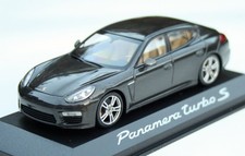 Porsche Panamera Turbo S Typ 970 Bj. 2013-2016, Dunkelgrau-Met MINICHAMPS 1:43