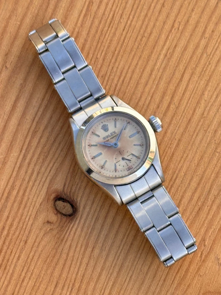 Vintage Rolex Ladies Oyster Perpetual 6504 Automatic 24 mm Watch Circa 1958 - Image 3 of 4
