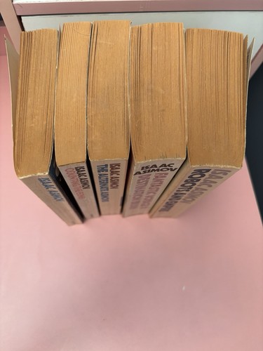 5x Isaac Asimov Book Bundle Vintage Grafton 1980’s - Picture 3 of 6
