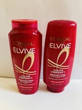 L'Oreal Paris Elvive Color Vibrancy Protecting Shampoo &  Conditioner Set 12.6oz