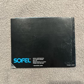 Casino Kid Nintendo NES Instruction Manual Only- Good Condition