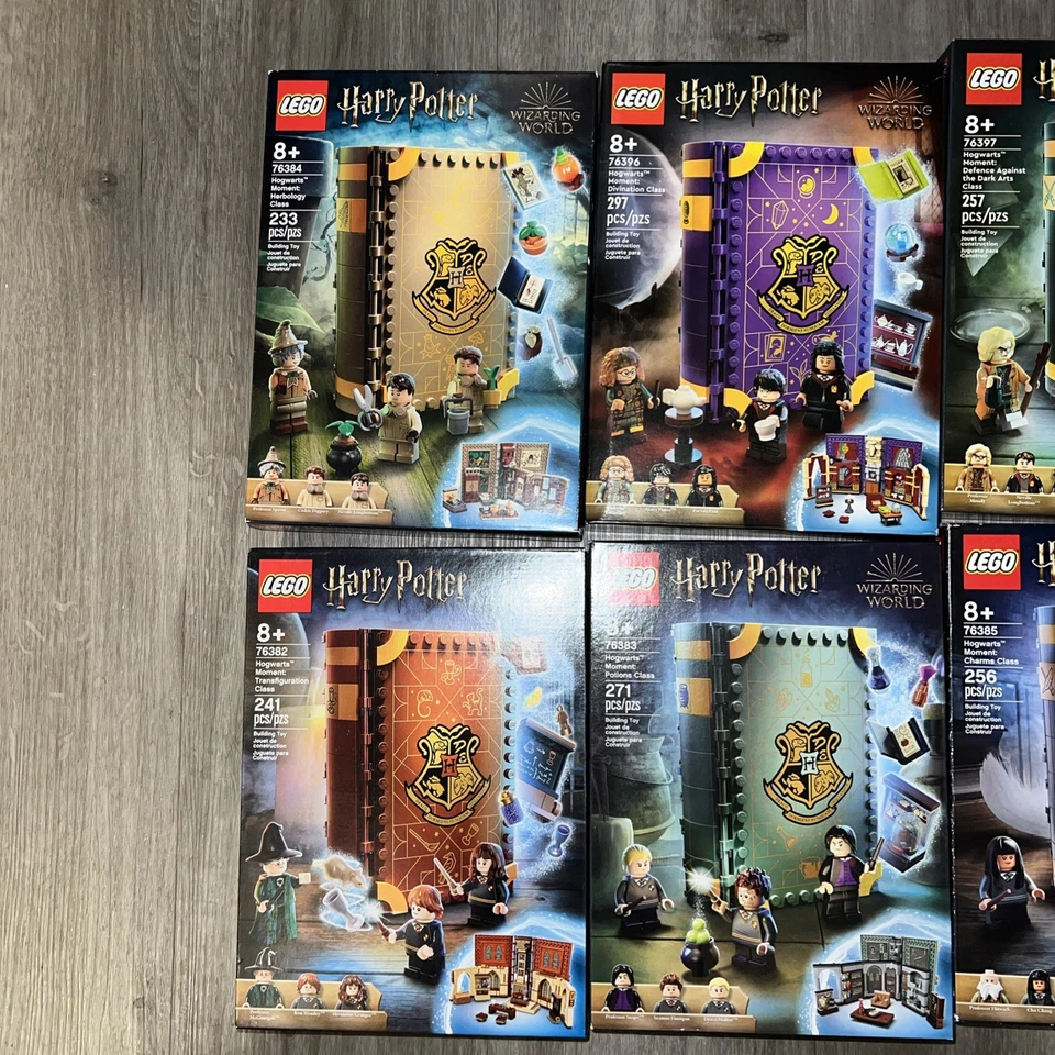 Lego Harry Potter Hogwarts Moment Sets 76382 76383 76384 76385 76396 76397 + lote Foto 3 de 4