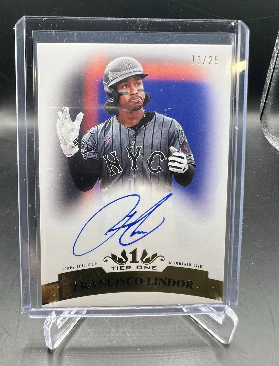 topps now コーリー・シーガー&フランシスコ・リンドーア ラストナンバー Francisco Lindor Baseball Serial Numbered Sports Trading Cards