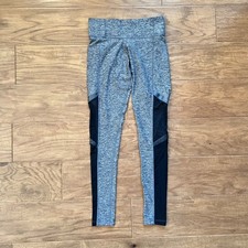 PINK Victoria's Secret Ultimate Leggings Size XS Heather Gray/Black