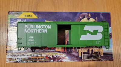 New Athearn HO Scale #1244 - 40' Box Car - Burlington Northern