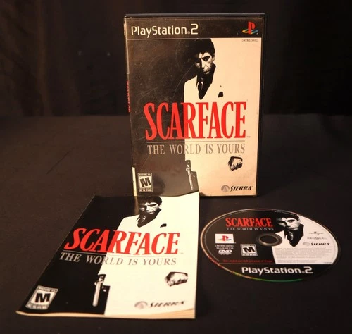 Scarface The World Is Yours PlayStation 2 Sony PS2 2006 Complete CIB Tested