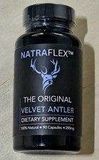   NATRAFLEX Velvet Antler 250mg 90 Caps Joint Strength Endurance Recovery Energy