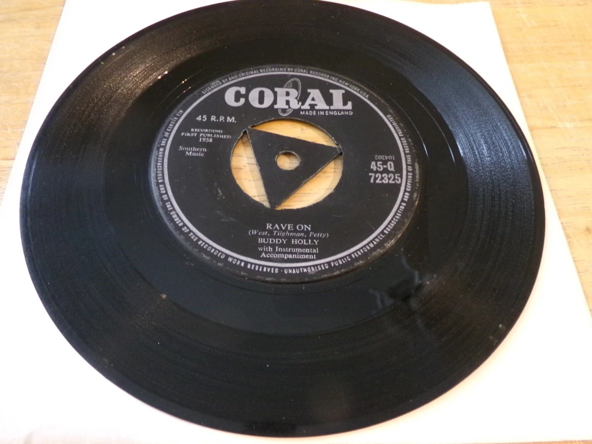 レア‼︎! 78rpm BUDDY HOLLY 10インチ SP盤‼︎ Buddy Holly – 10 of the best - Vintage Rock