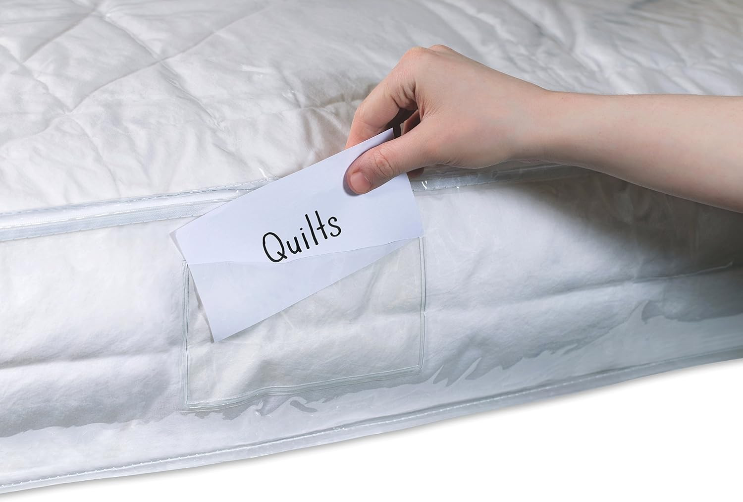 Clear Underbed Storage Bag, Durable Vinyl Material to Shield Your Contents from 