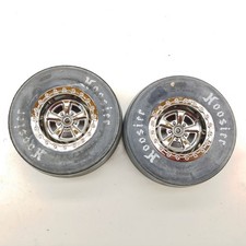 2x Proline Hoosier #10157 1/10 Short Course Drag Tires on 12mm Hex Wheels Good!