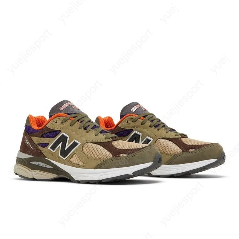 New Balance 990v3 Men\'s Made In USA Teddy Santis Tan Orange 2023 Size 8 Shoes New Balance 990v3 MiUSA x Teddy Santis “Khaki Orange  main image 4