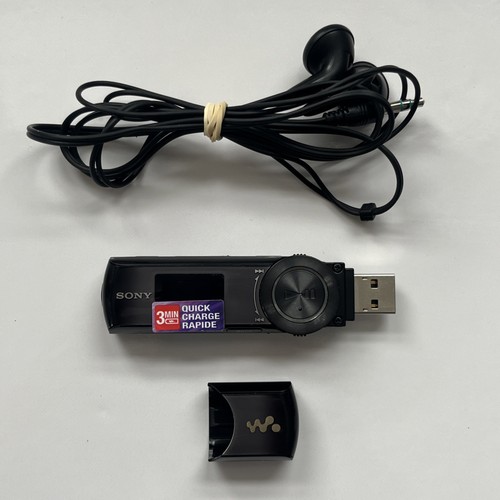 Sony MP3 NWZ-B173F Portable Music Player w/ Headphones 4GB USB Parts Repair Read - Picture 7 of 9
