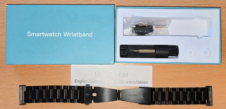 Fitbit Sense + Armbänder +Schutzfolien - Bild 2 von 4