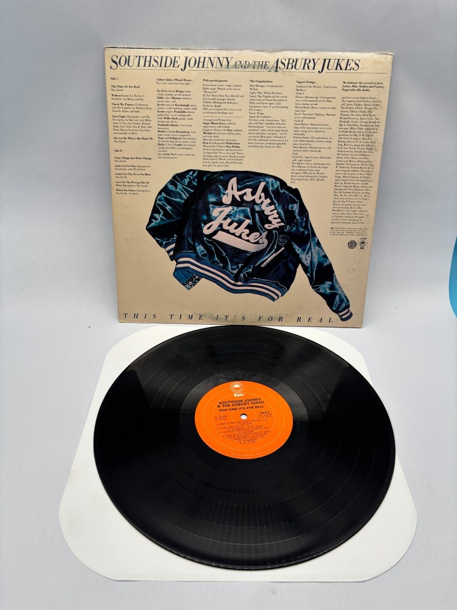 Southside Johnny This Time It's For Real Vintage Vinyl LP