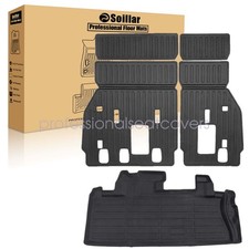 For 2021 2022 2023 2024 2025 Toyota Sienna Tpe Backrest Mats Trunk Cargo Liner