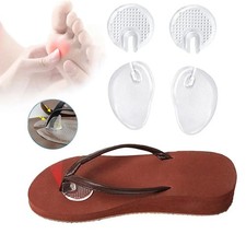 1Pcs Silicone Shoe Pads for Toe Protectors Anti-slip Flip Flop Sandals Forefoot
