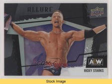 2022 Upper Deck Allure AEW Horizontal Black Rainbow Ricky Starks #103 READ d9r