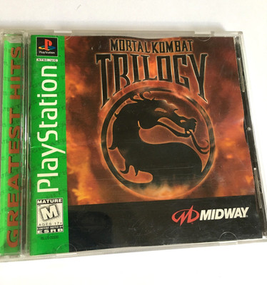 Mortal Kombat Trilogy (PlayStation, 1996) PS1 COMPLETE - TESTED - FREE SHIPPING