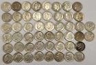 Roll of 50 Silver Roosevelt Dimes $5 Face Value 90% Silver Coins Mixed Dates