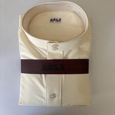 MEN Size 60XL DAFFAH High Quality ALL SEASON Thobe FLAT SLEEVES