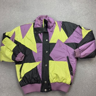 Head Jacket Damen X Large Lila Ski Thermo Gefüttert Y2K 90s Festival Lady*