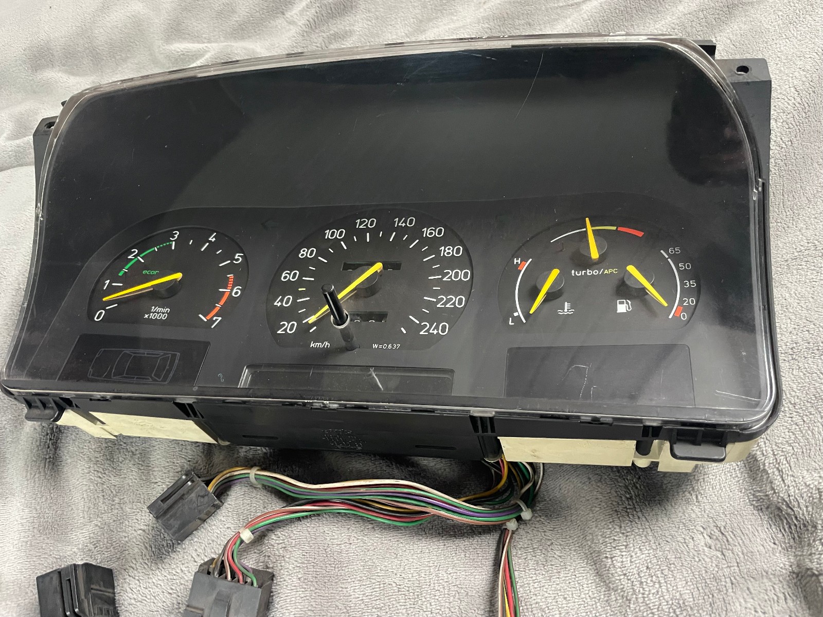 SAAB 9000 Turbo Kombiinstrument