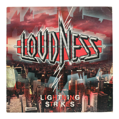 Loudness Lightning Strikes LP ATCO 90512-1 US Press VG