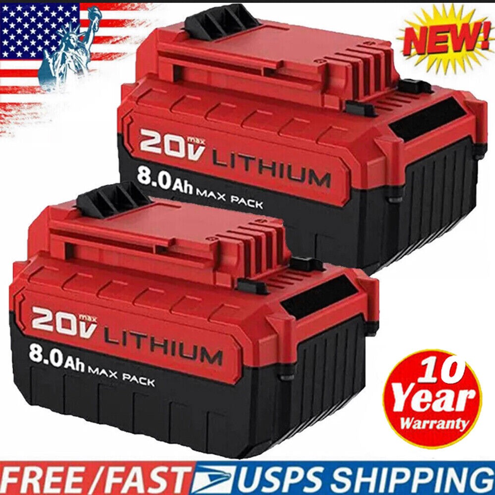 20 Volt Lithium-ion Battery for Porter Cable 20V MAX