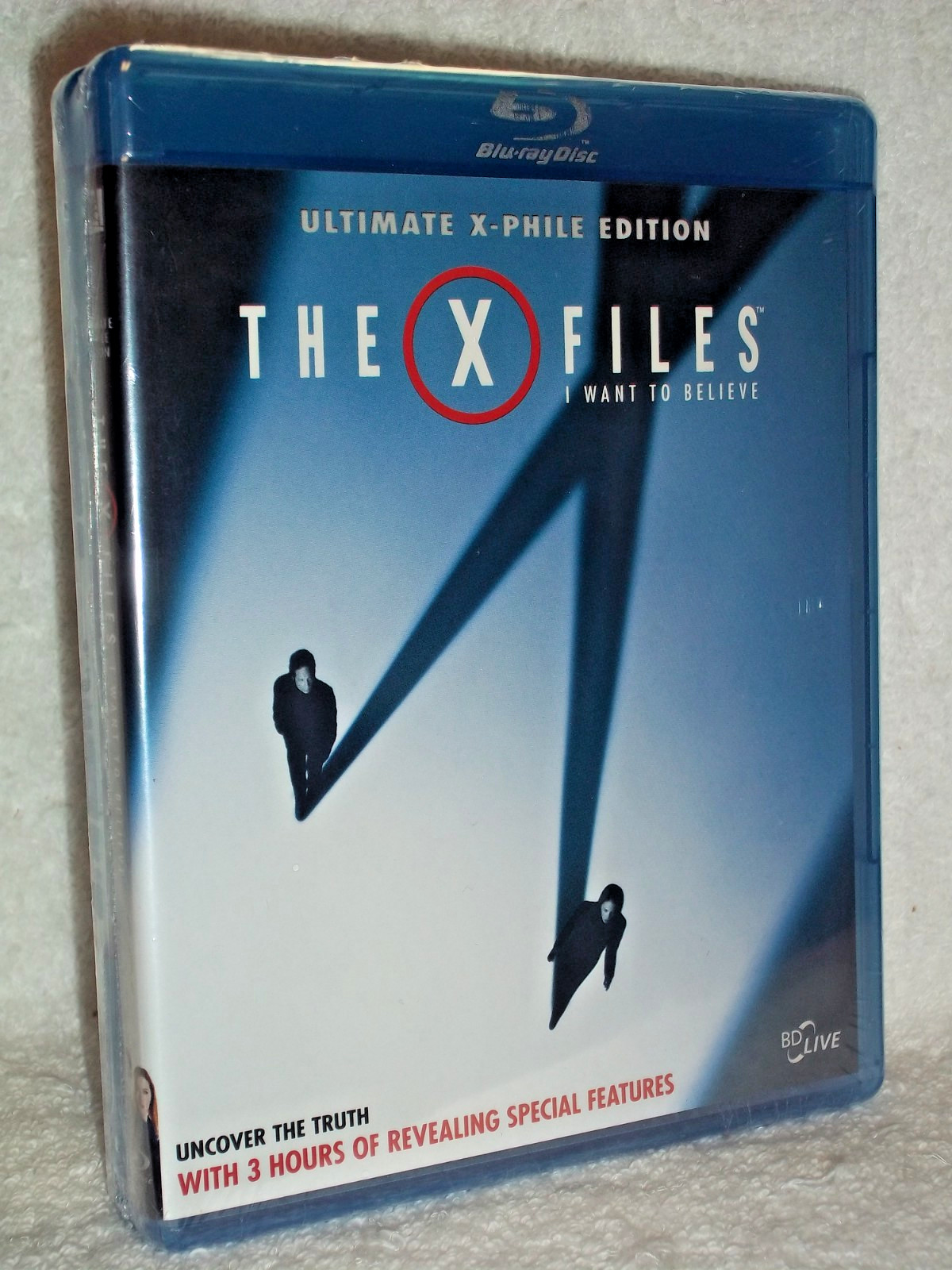 X-Files Fight The Future/I Want To Believe Movie (Blu-ray, 2020, 2-Disc) sci-fi foto 3