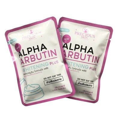 ALPHA ARBUTIN PRECIOUS SKIN BRIGHTENING WHITENING PLUS 10 CAPSULES (EXP 2027)