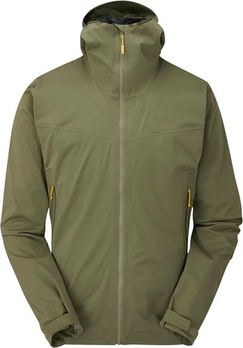 Rab Men's Kinetic 2.0 Waterproof Jacket in Green, size XL NWT - product listing photo