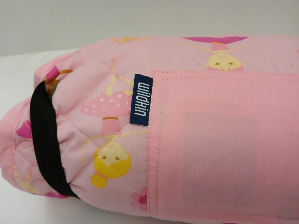 Wildkin ребенка ясельного возраста розовый коврик для сна балет девочек узор с подушкой - Изображение 2 из 4