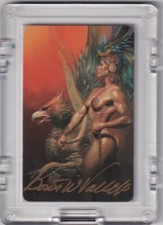 TELÉFONO firmado Boris Vallejo 1994 #00284-00190 Gryphon Keeper