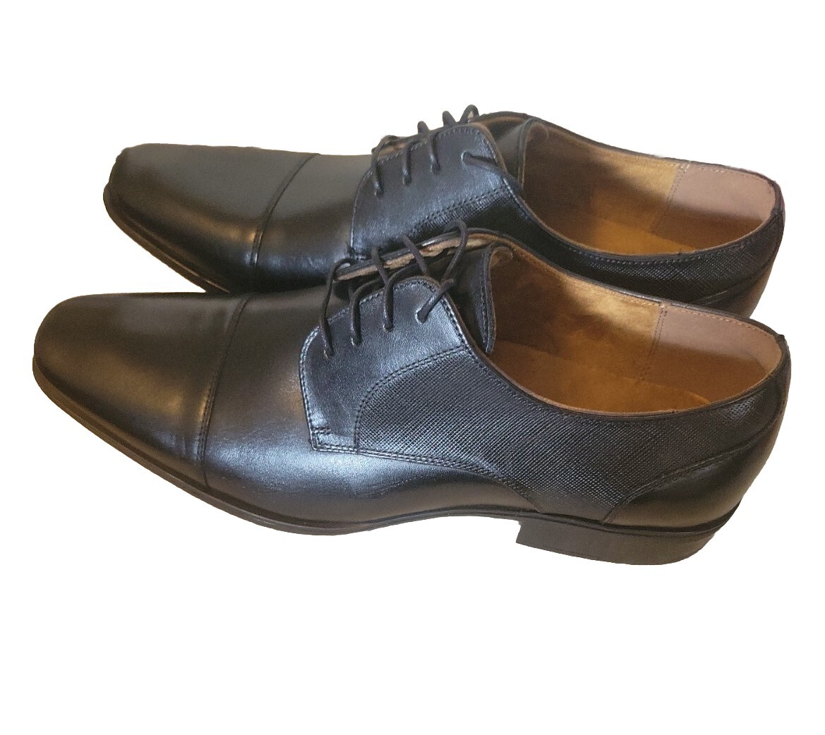 Florsheim Launch Plain Toe Oxford in Black for Men | Lyst