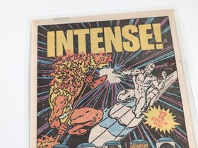 Silver Surfer NES 2 Pack Laminated Ad Hi-Score Contest Vintage 1990 Game Advert