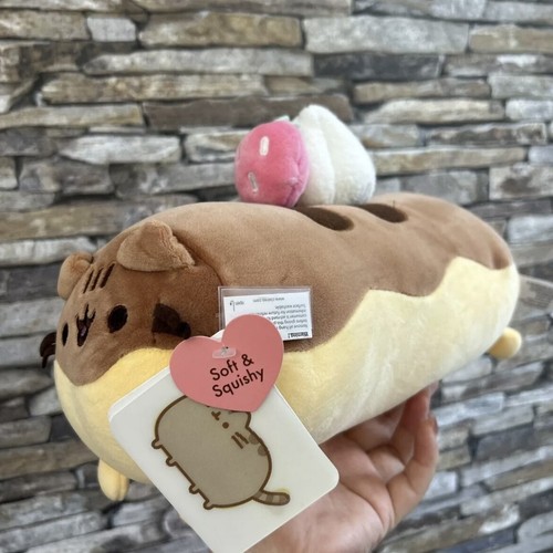 BNWT PUSHEEN plush kiwi pancake Soft Toy - Claire's Exclusive pusheen bottle - Picture 10 of 17