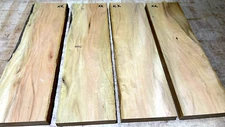 FOUR (4) BEAUTIFUL KILN DRIED S4S KIRANDY LUMBER WOOD ~18" X 5" X 15/16" KK