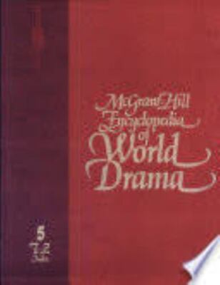 McGraw-Hill Encyclopedia of World Drama: An I- 9780070791695, hardcover, Hochman