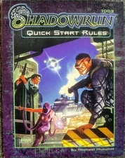 Shadowrun Quick Start Rules RPG SC New FASA Roleplaying Game Sci-Fi Fantasy
