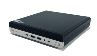HP ProDesk 600 G5 Desktop Mini i5 9th Gen 500GB HDD 8GB RAM Win 11 Pro (BH) C
